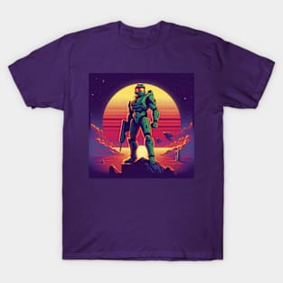 Master Chief Halo Sunrise T-Shirt